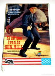 Cinema: El Ultimo Tren de Gun Hill (1959) - John Sturgers Kirk Douglas Anthony Quinn Carolyn Jones VHS